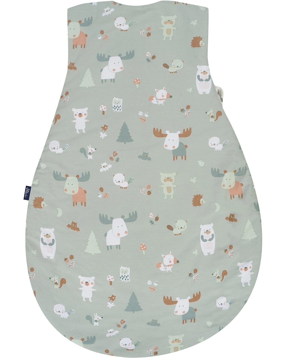 Schlafsack WICKEL-MÄXCHEN® – BABY FOREST in grün