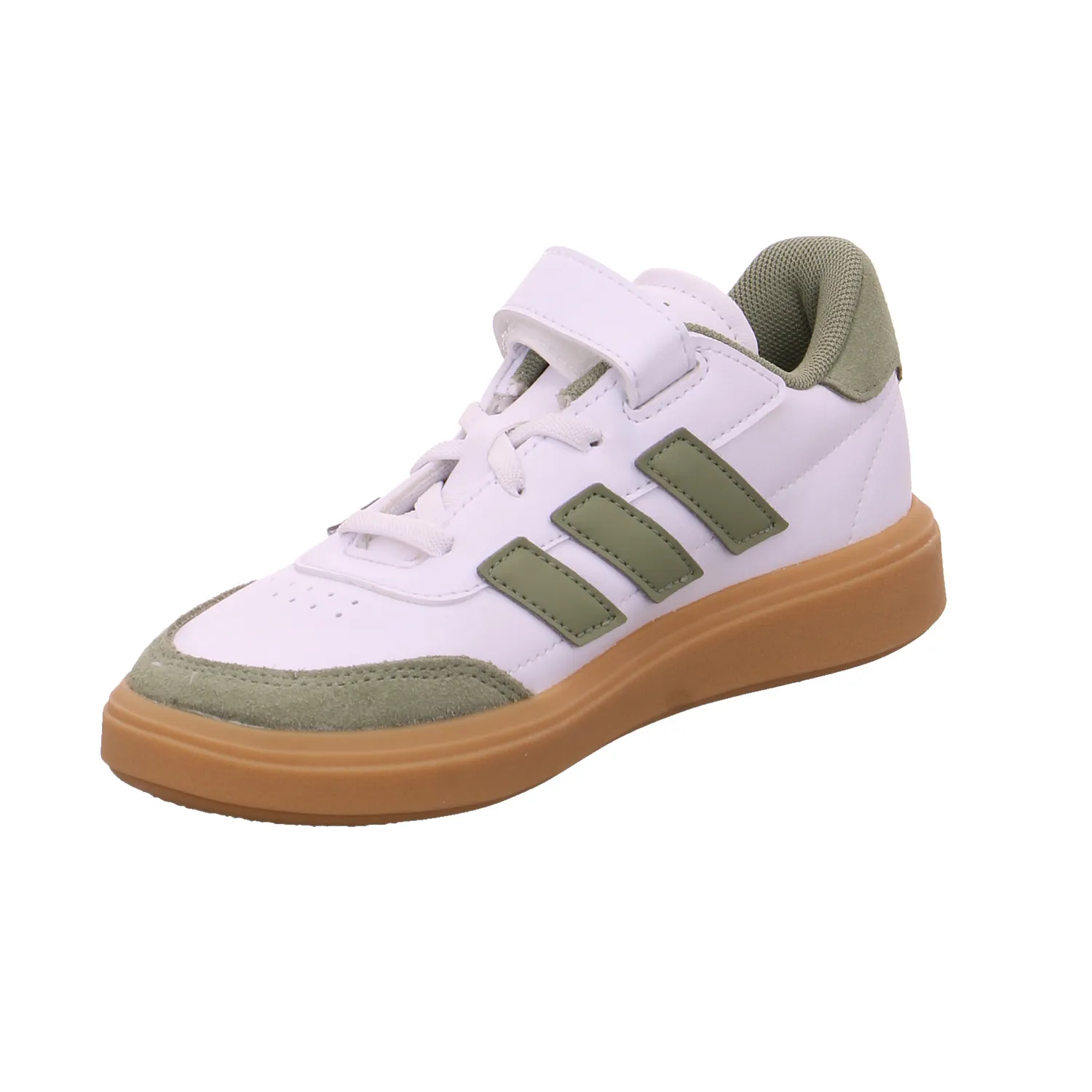 ADIDAS Kinder Sportschuh Weiss Lederimitat