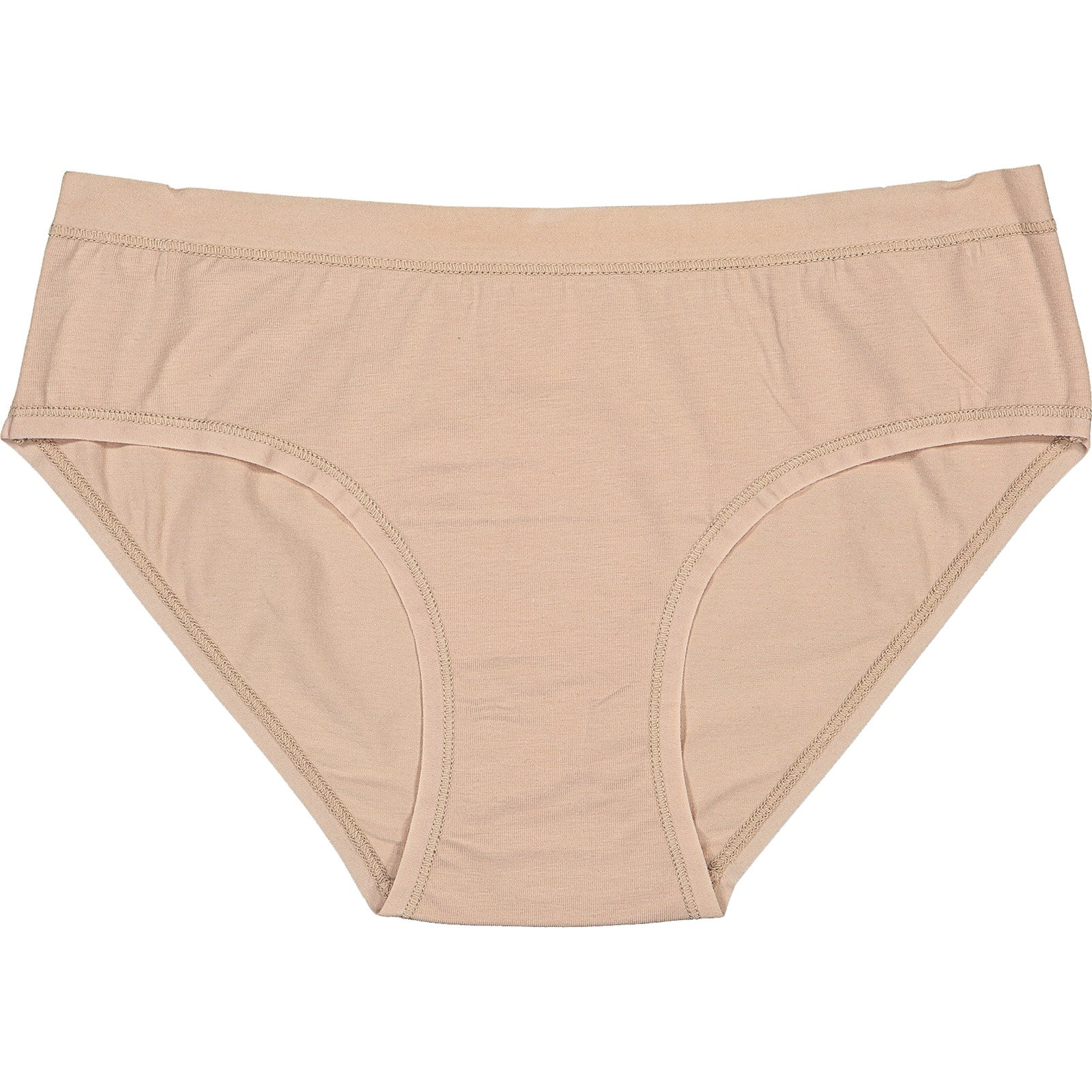 Damen-Panty Flatknit Bio 2er-Pack S, nude
