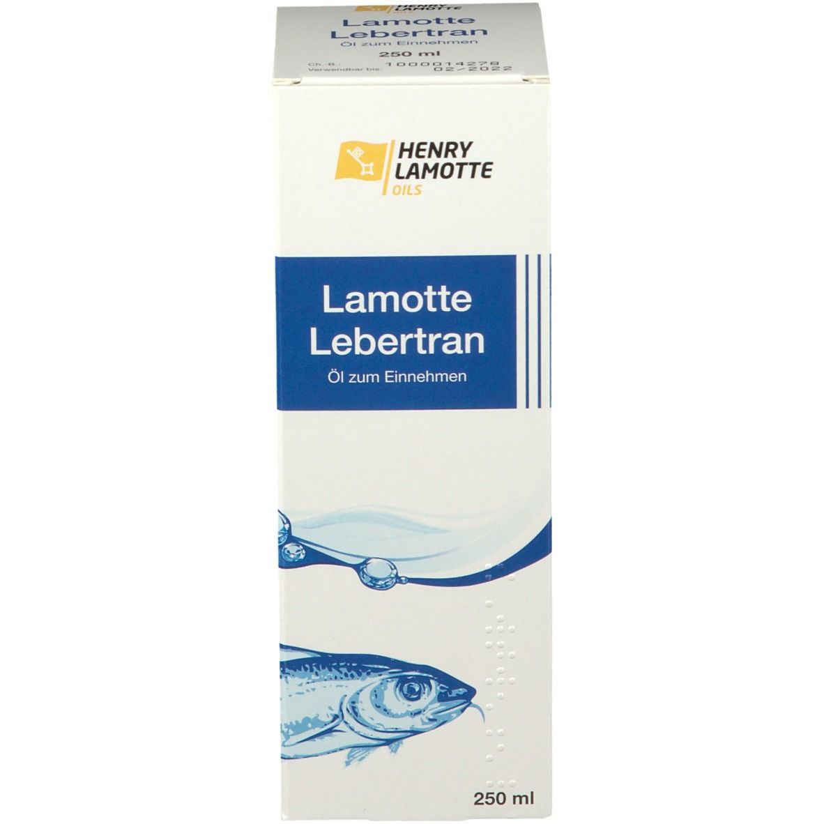 Lamotte Lebertran Öl zum Einnehmen
