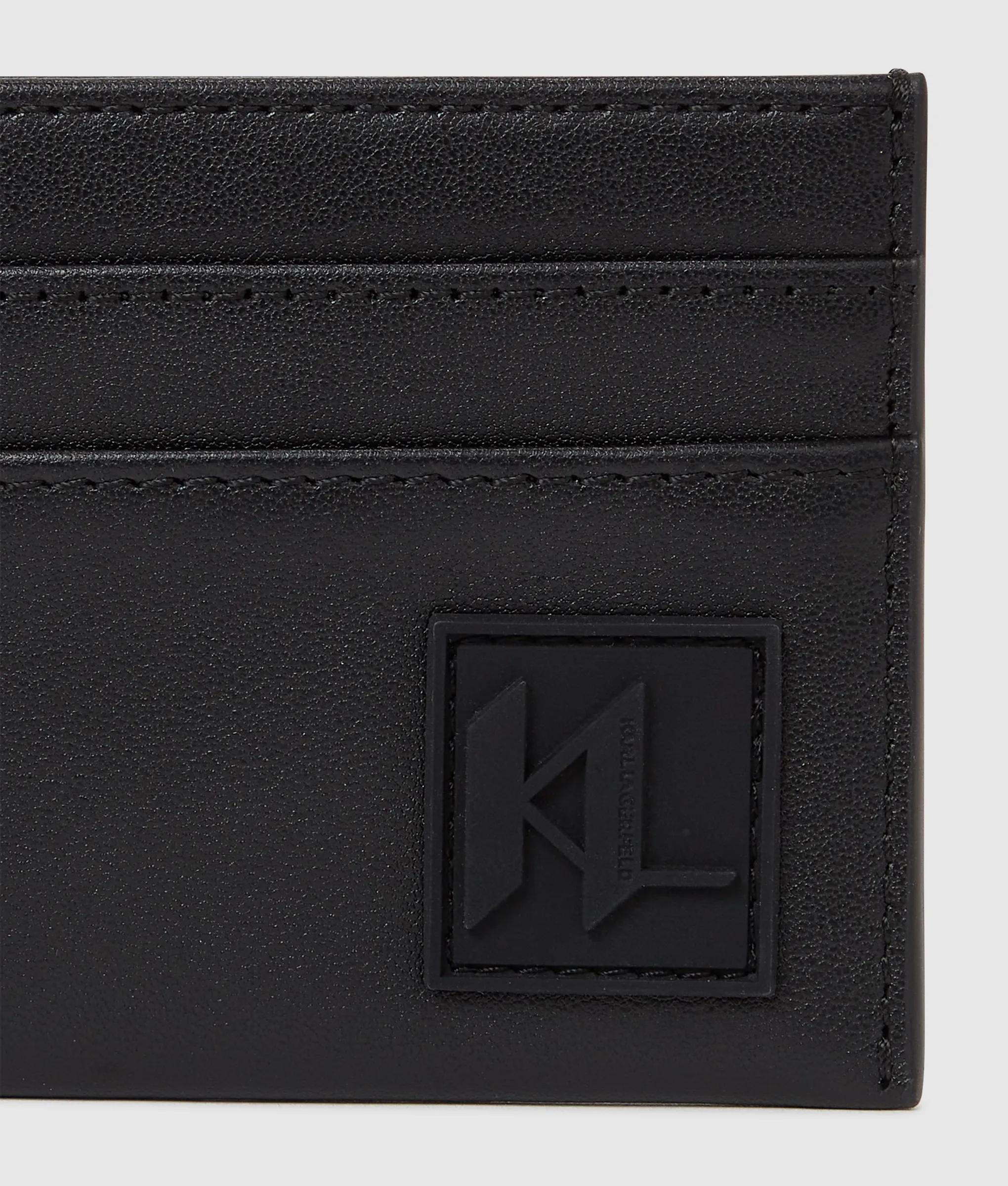 Monogram patch kaarthouder