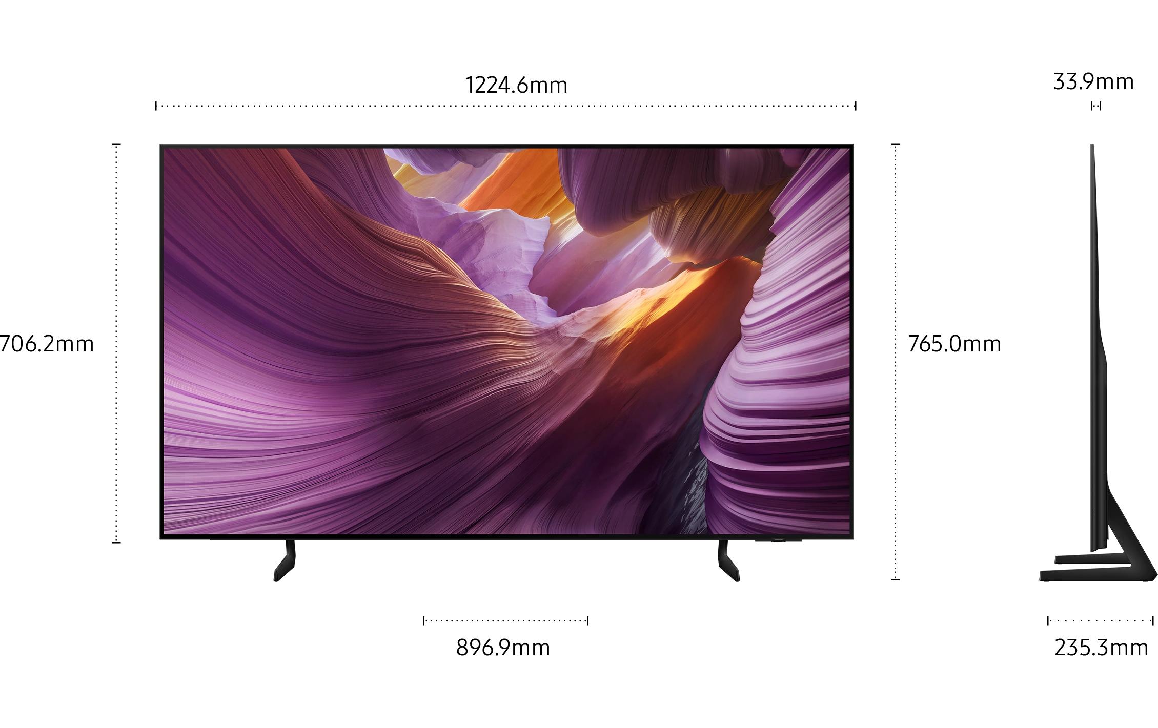 TV QE55S85F 55'' S85F OLED 4K AI TV, 2025<br>120 Hz, 4K (3.840 x 2.160), NQ4 AI Gen2 Processor, 20W 2CH