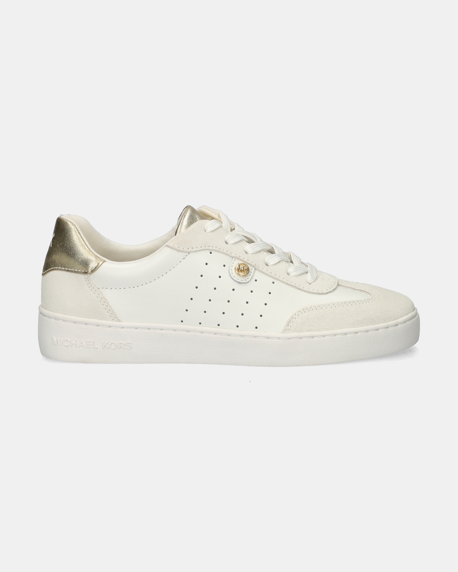 Michael Kors Scotty Lace Up Lage sneakers  - wit