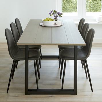 Tafelblad grenen fumed 160x90CM