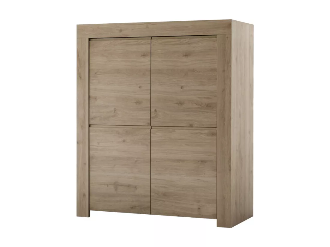 Buffet CAPRI chêne foncé
