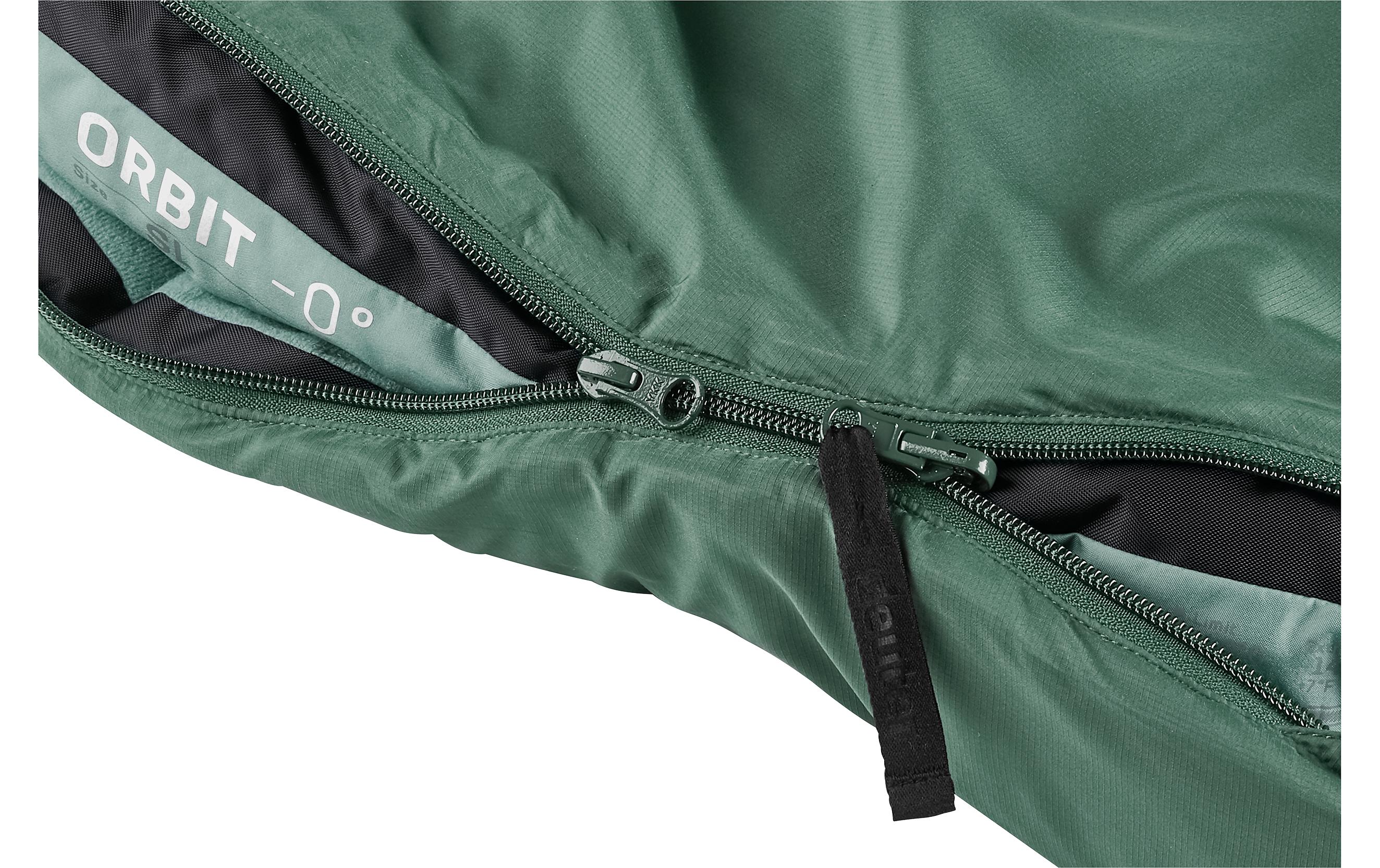 Schlafsack Orbit 0° SL Polyester, DunkelgrünKunstfaserschlafsack