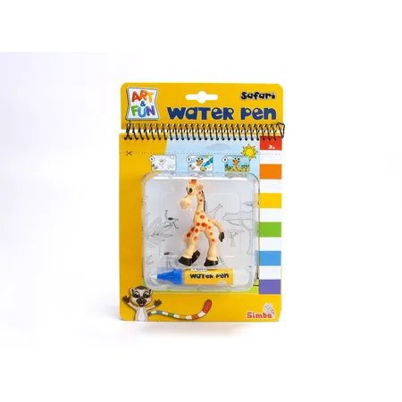 Simba Art & Fun Water Pen Safari Malbuch