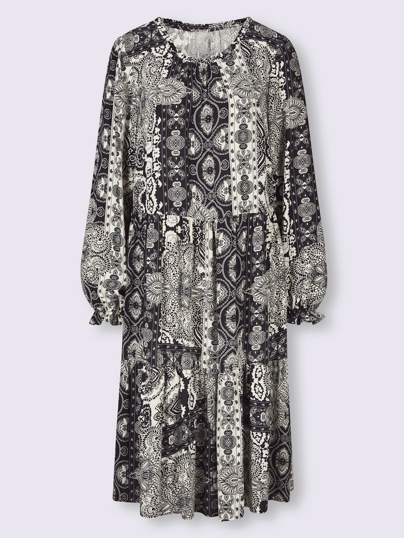 Robe imprimée motif paisley