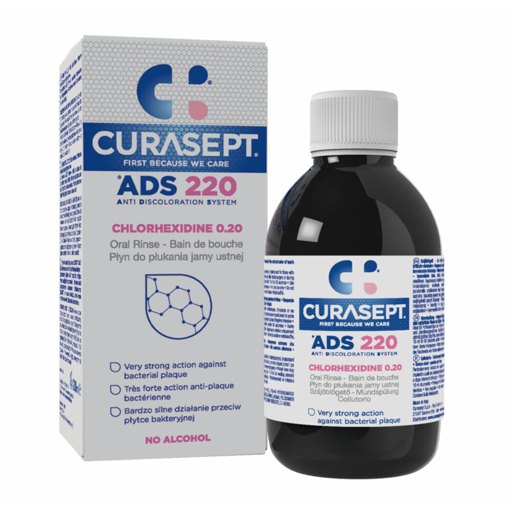 2x Curasept Mondspoeling 0,20% CHX200 ml