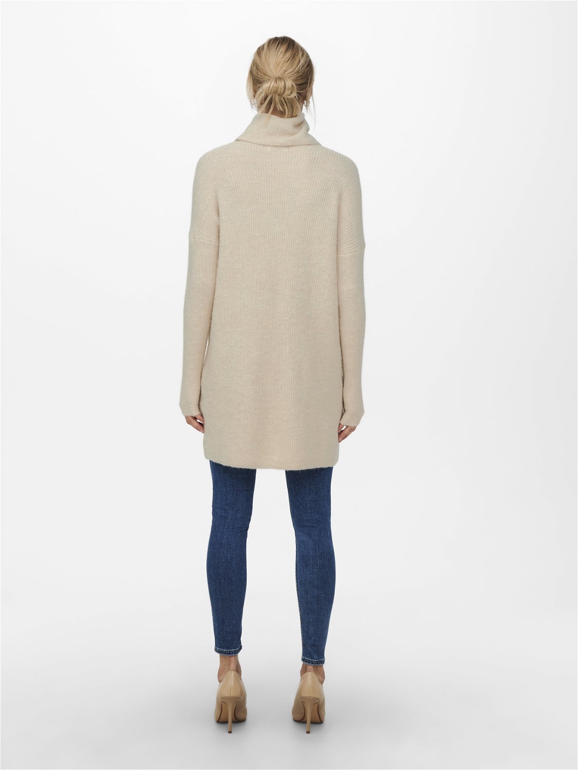 ONLJANA Langes Kleid Whitecap Gray