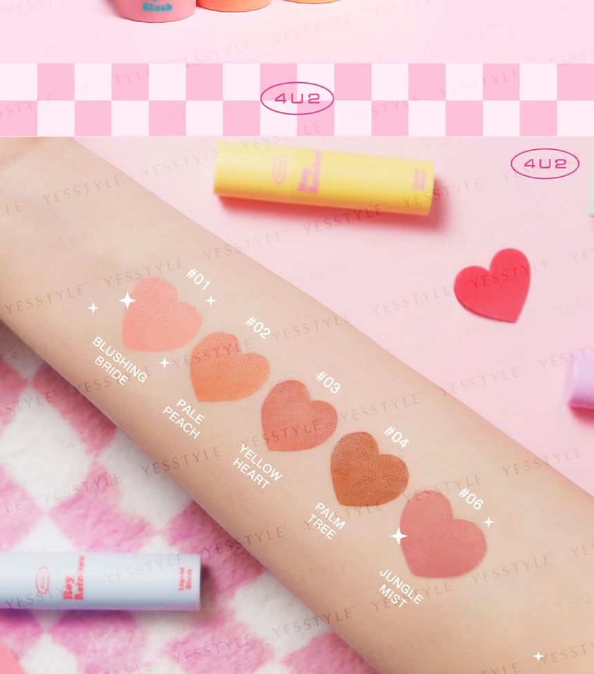 4U2 - Hey Rainbow Liquid Blush