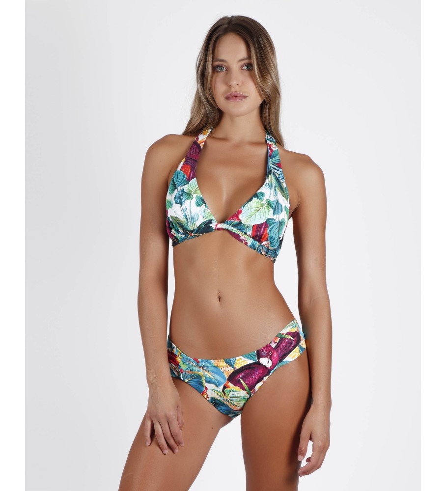 Biquíni tropical multicolorido Admas