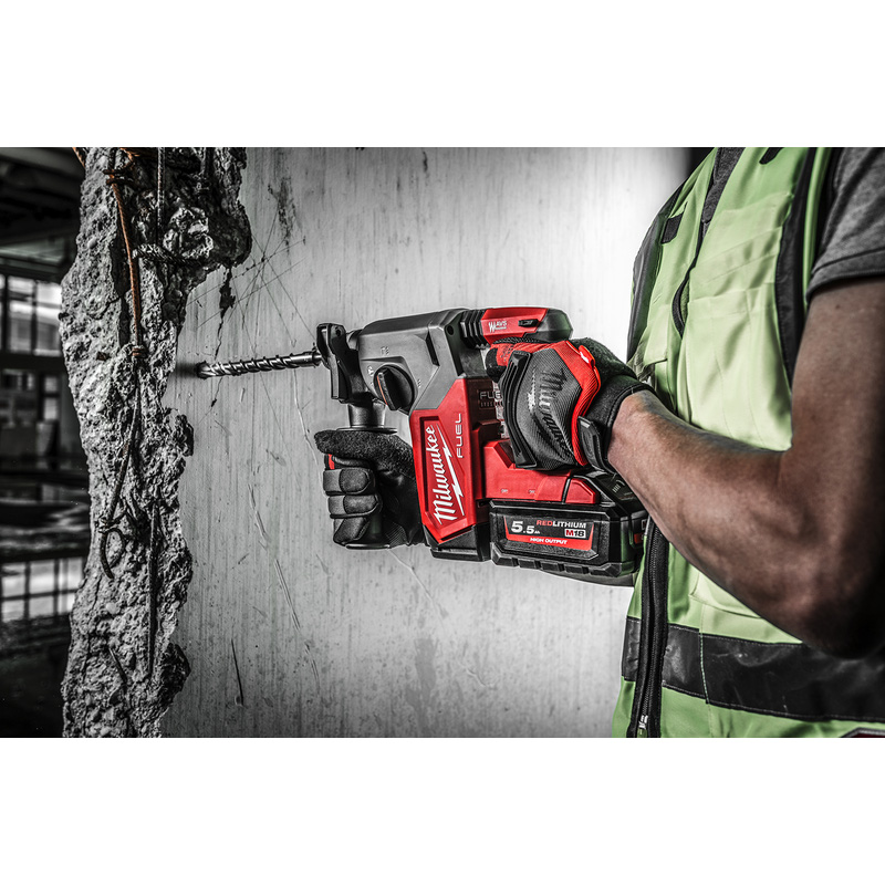 Milwaukee M18 FUEL FH-0X SDS-plus accu combihamer (body) 18V Li-ion 2,5J