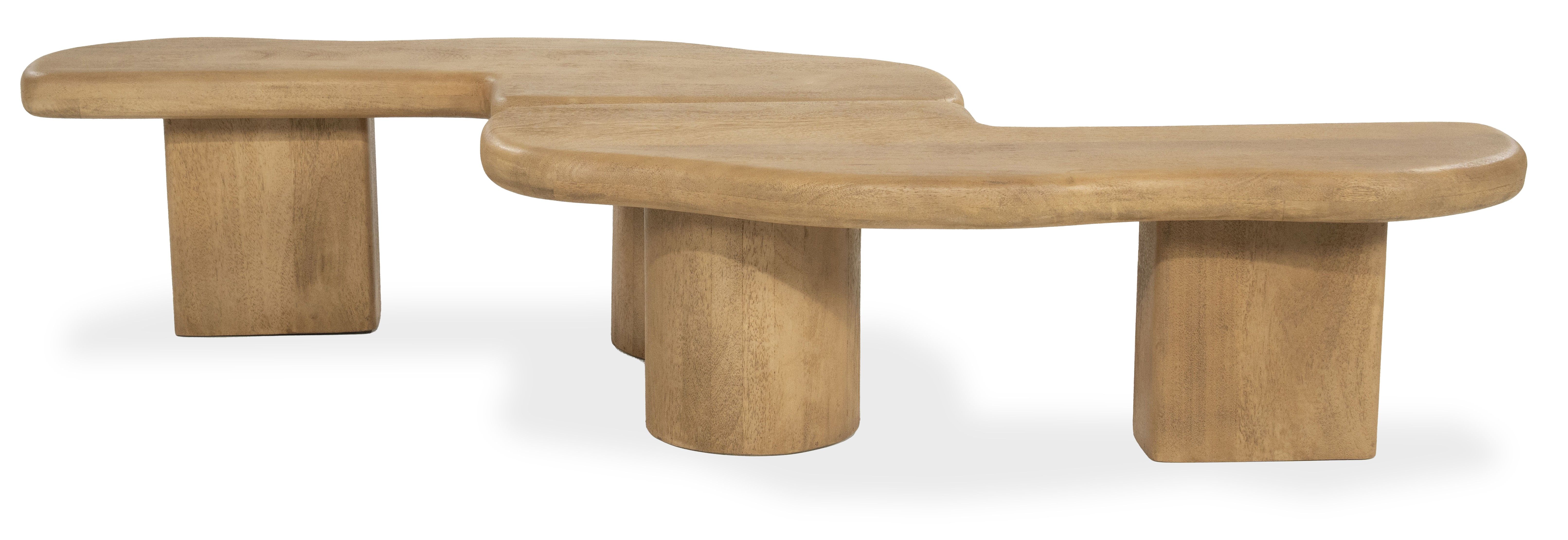 Salontafel Natural 250421 Yuo B100 x D80 x H30 cm