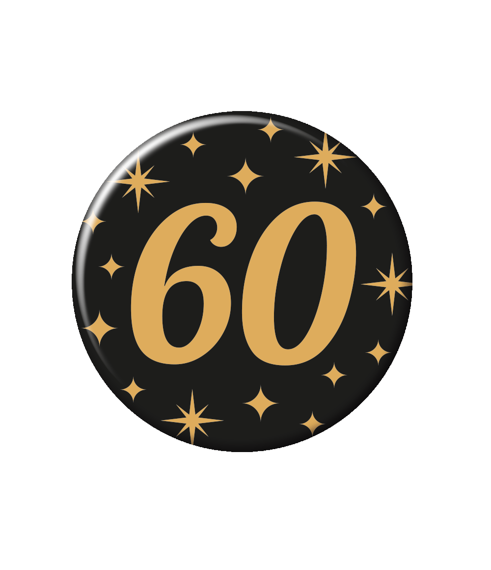 60 Jaar Button