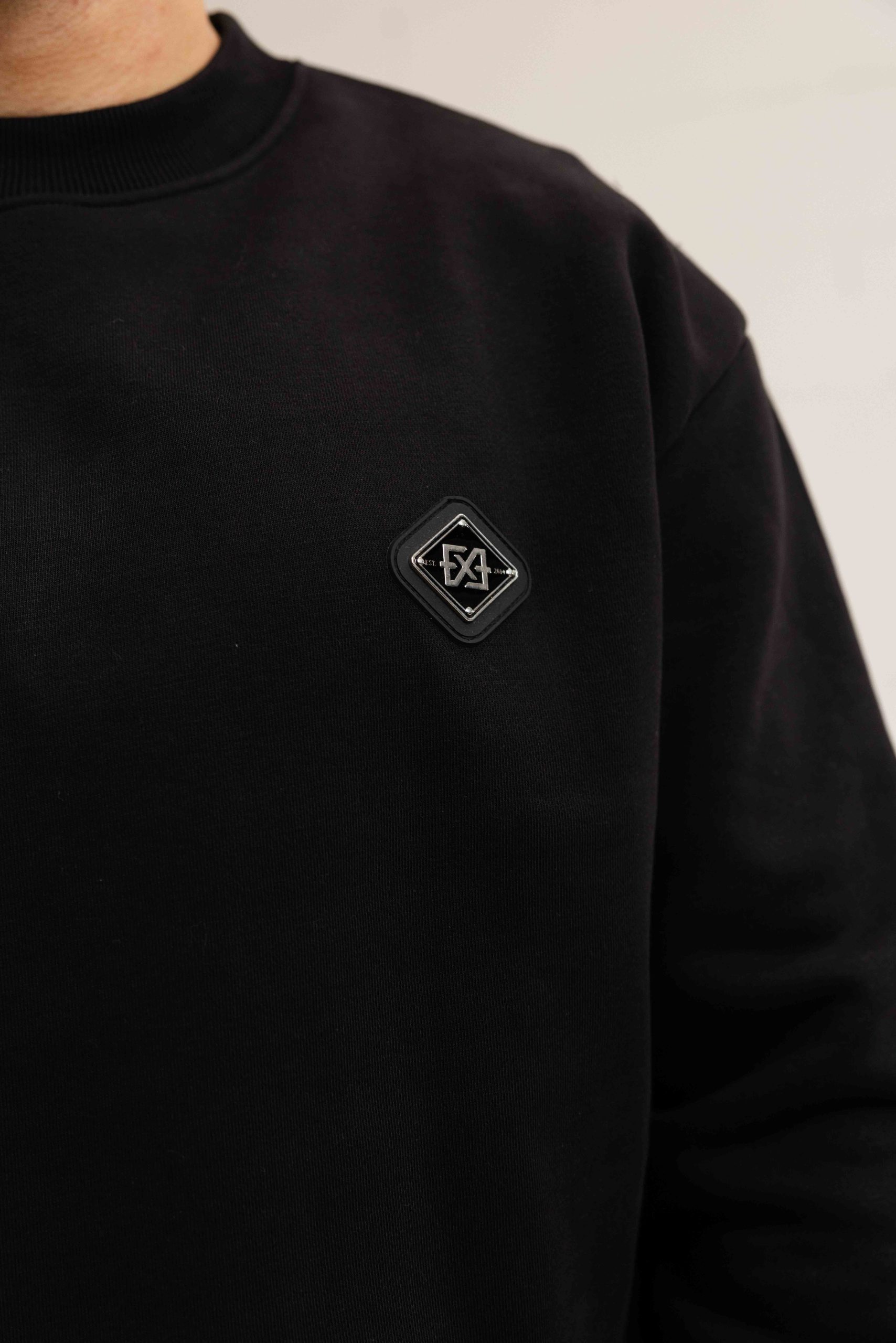 XPLCT Plate Sweater Heren Zwart