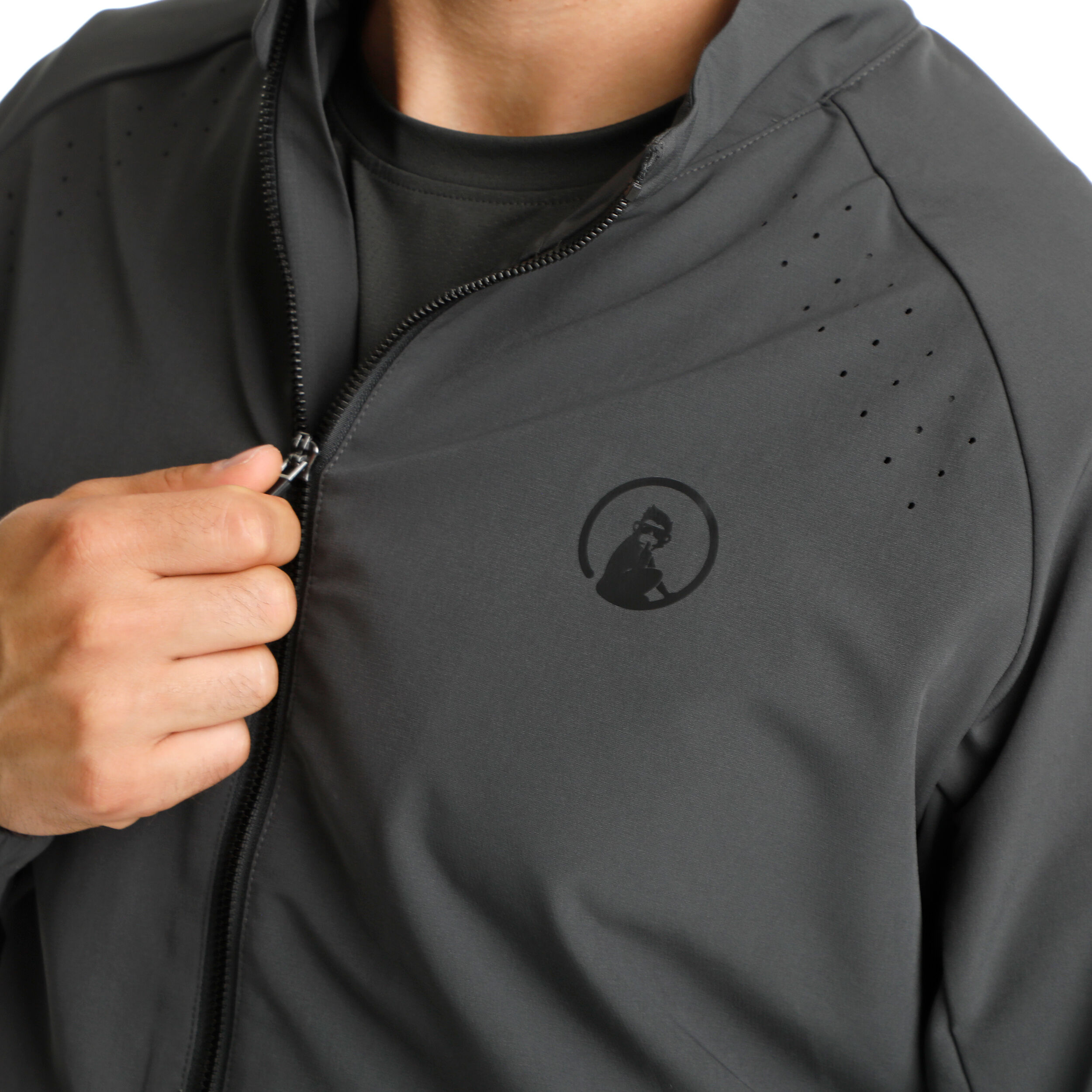 Quiet Please Sparkle Return Veste De Survêtement Hommes - Anthracite