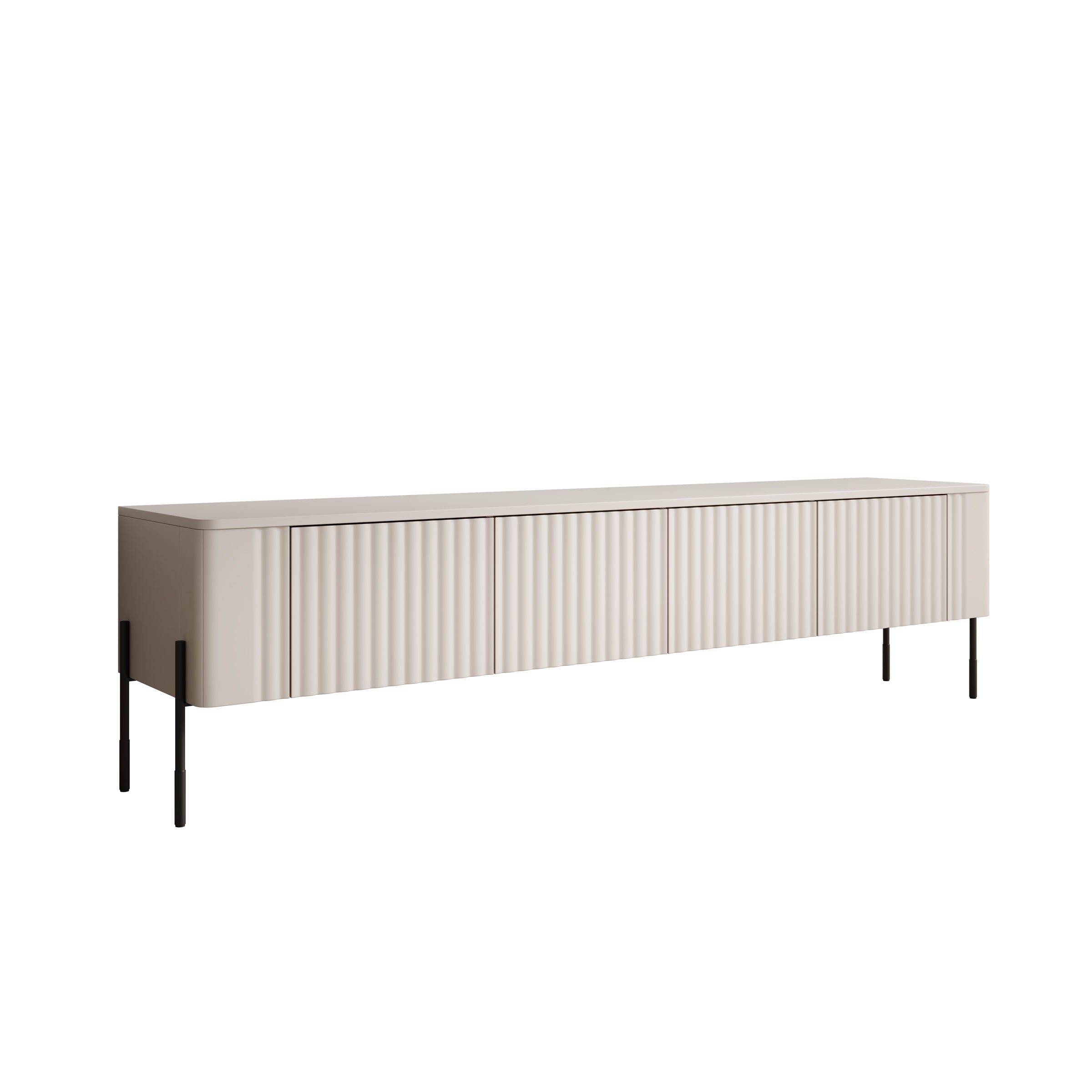 Meubella - Vivi - TV-Meubel - Beige - 190 cm