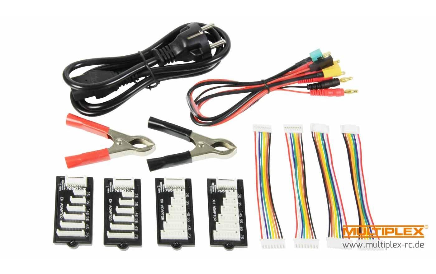 Dual-Ladegerät Power Peak D7 EQ-BID 2x 200 W AC/DC, 1-7S<br>400-Watt-Ladegerät für RC-Akkus