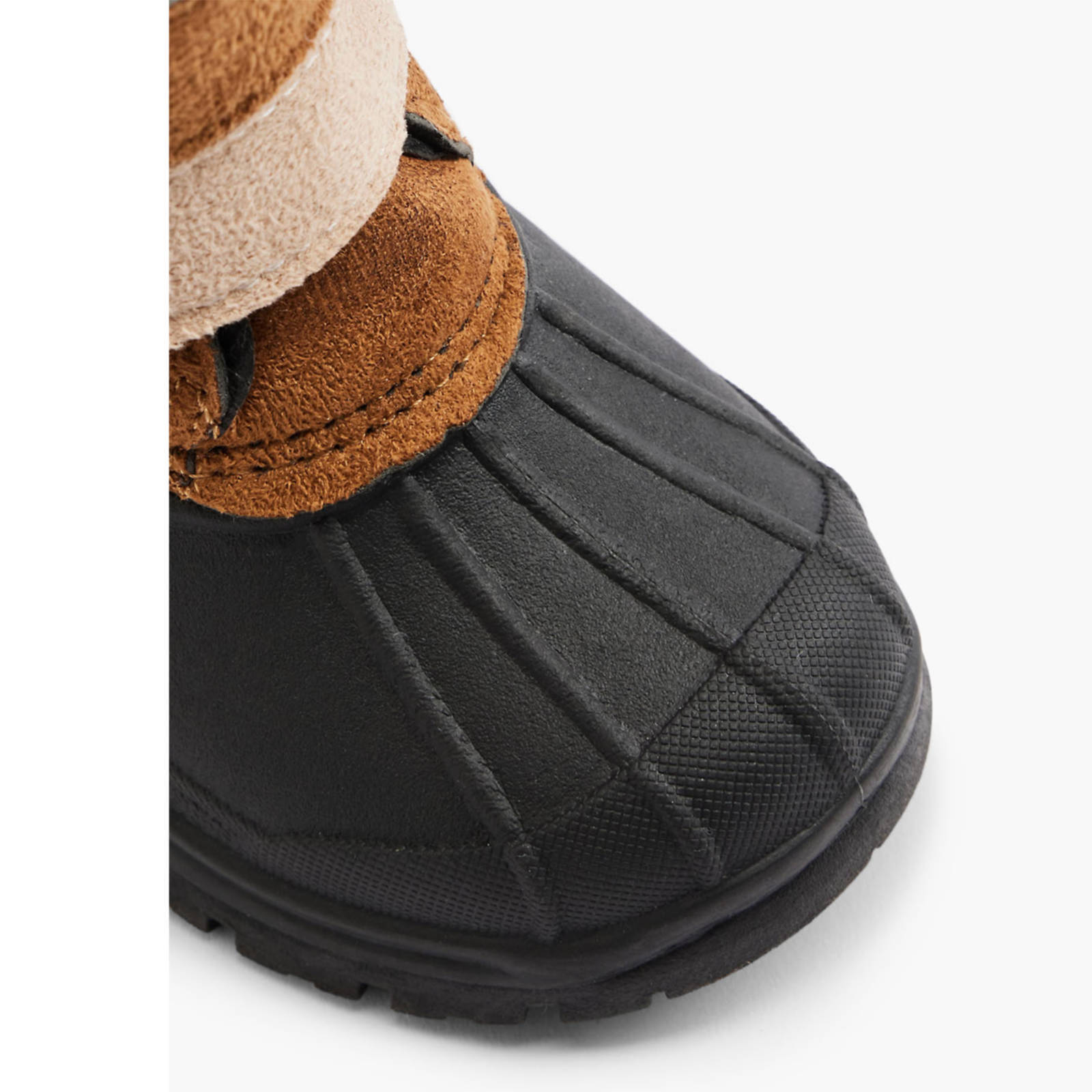 Cortina snowboots zwart/cognac