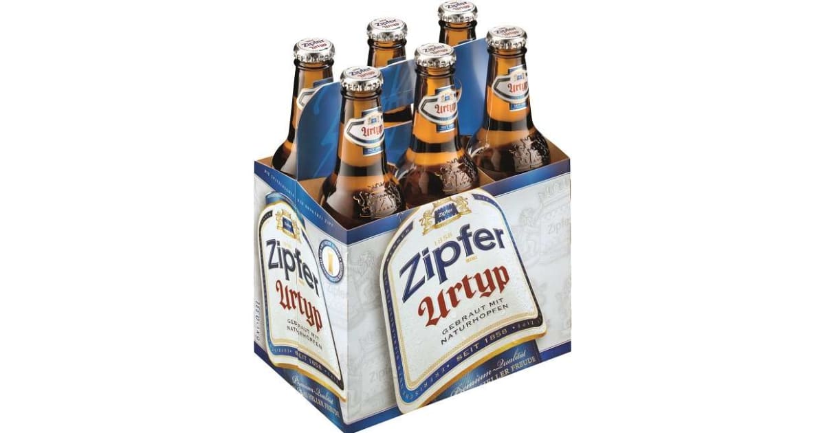 Zipfer Urtyp Tray 6x 0,33 Liter (Einweg)