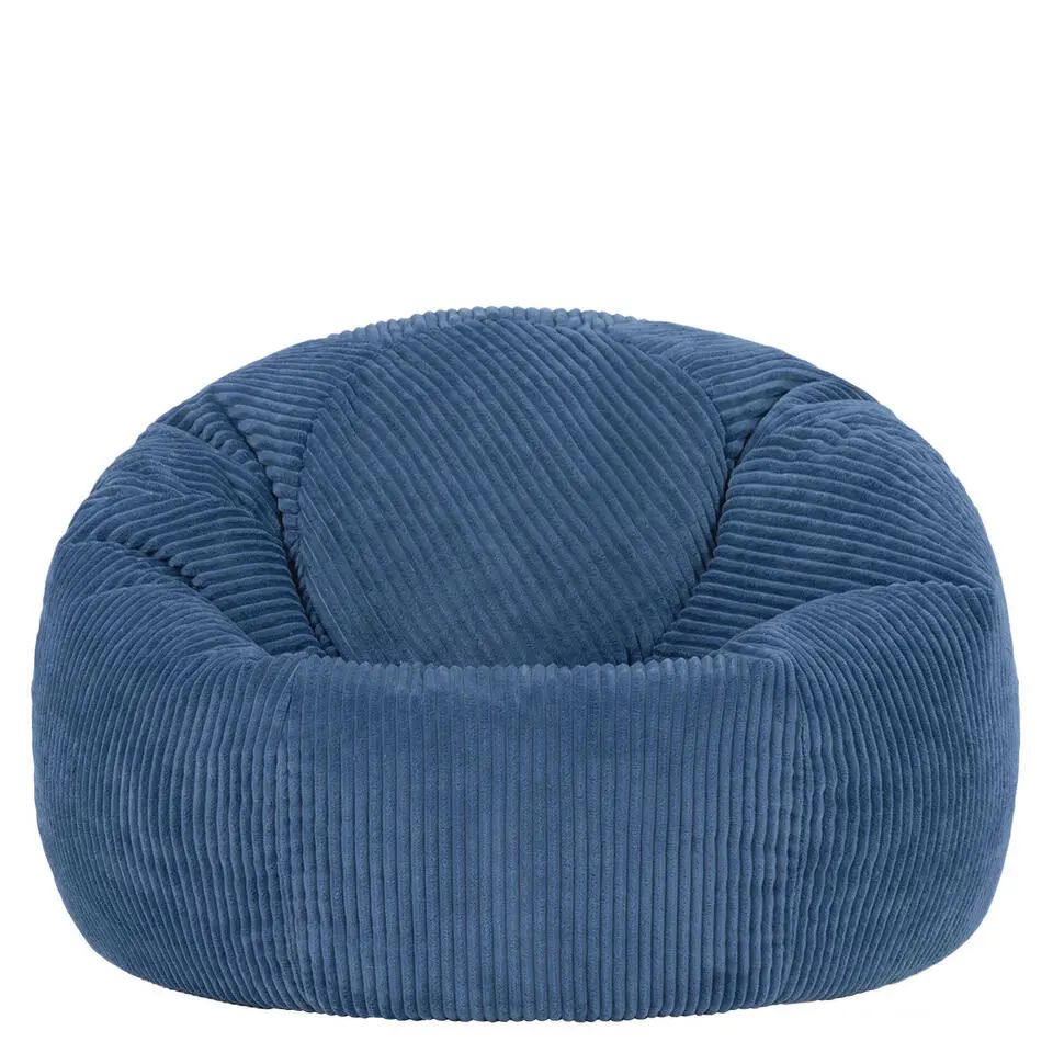 icon Zitzak Kingston - Corduroy Zitzak Volwassenen - Denimblauw