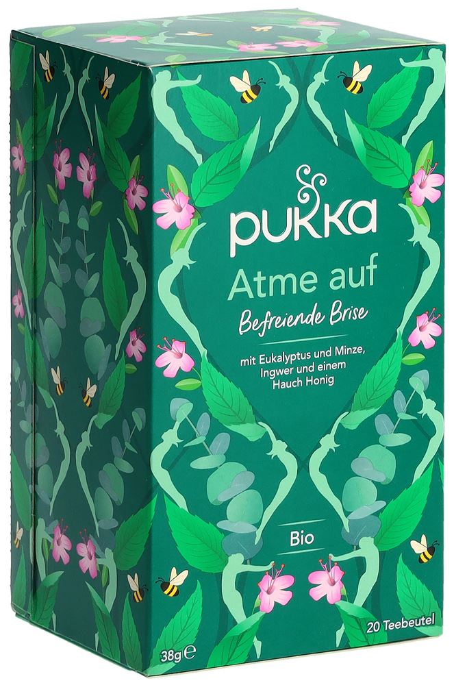 PUKKA Atme auf Tee<br>20 Stück, Beutel, Bio