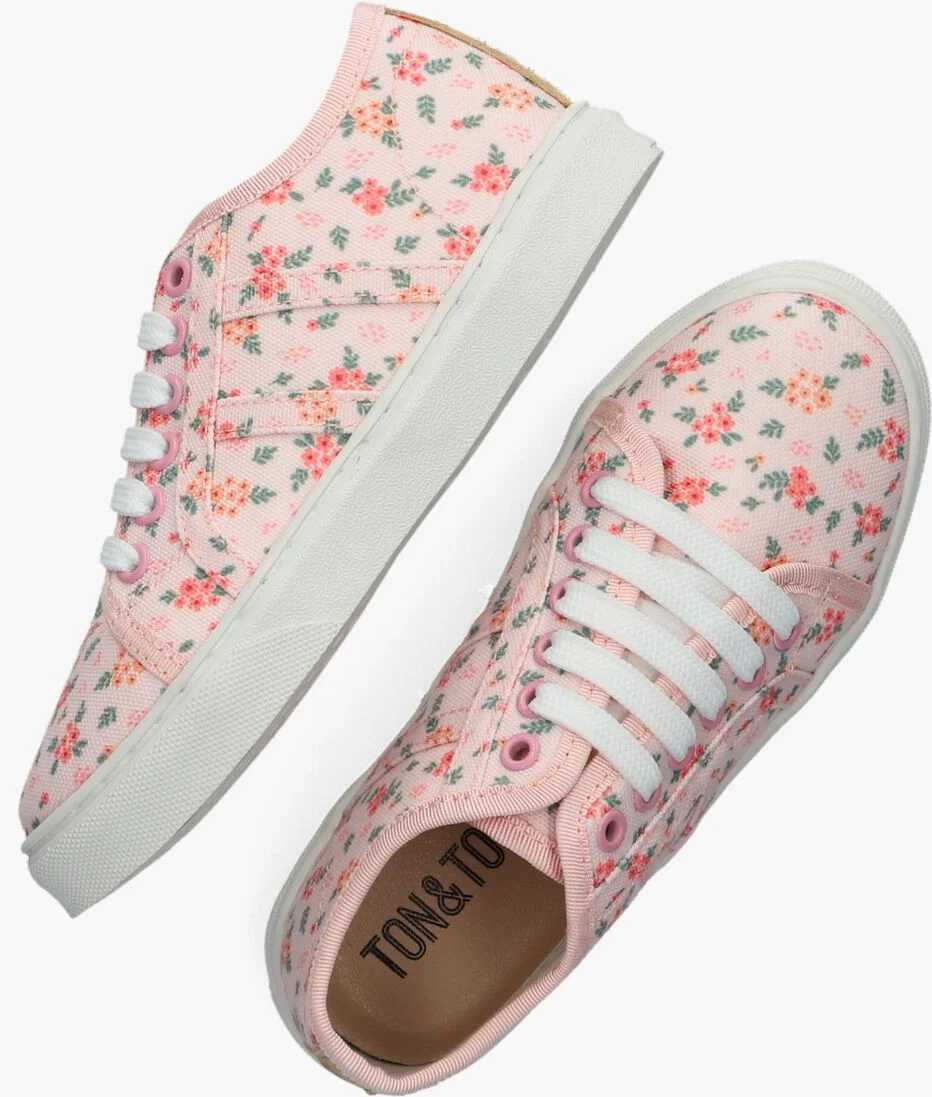 TON & TON roze ton & ton lage sneakers kareena
