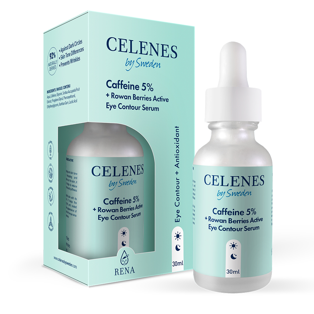 Celenes Cafeine 5% + rowan berries serum (30 ml)