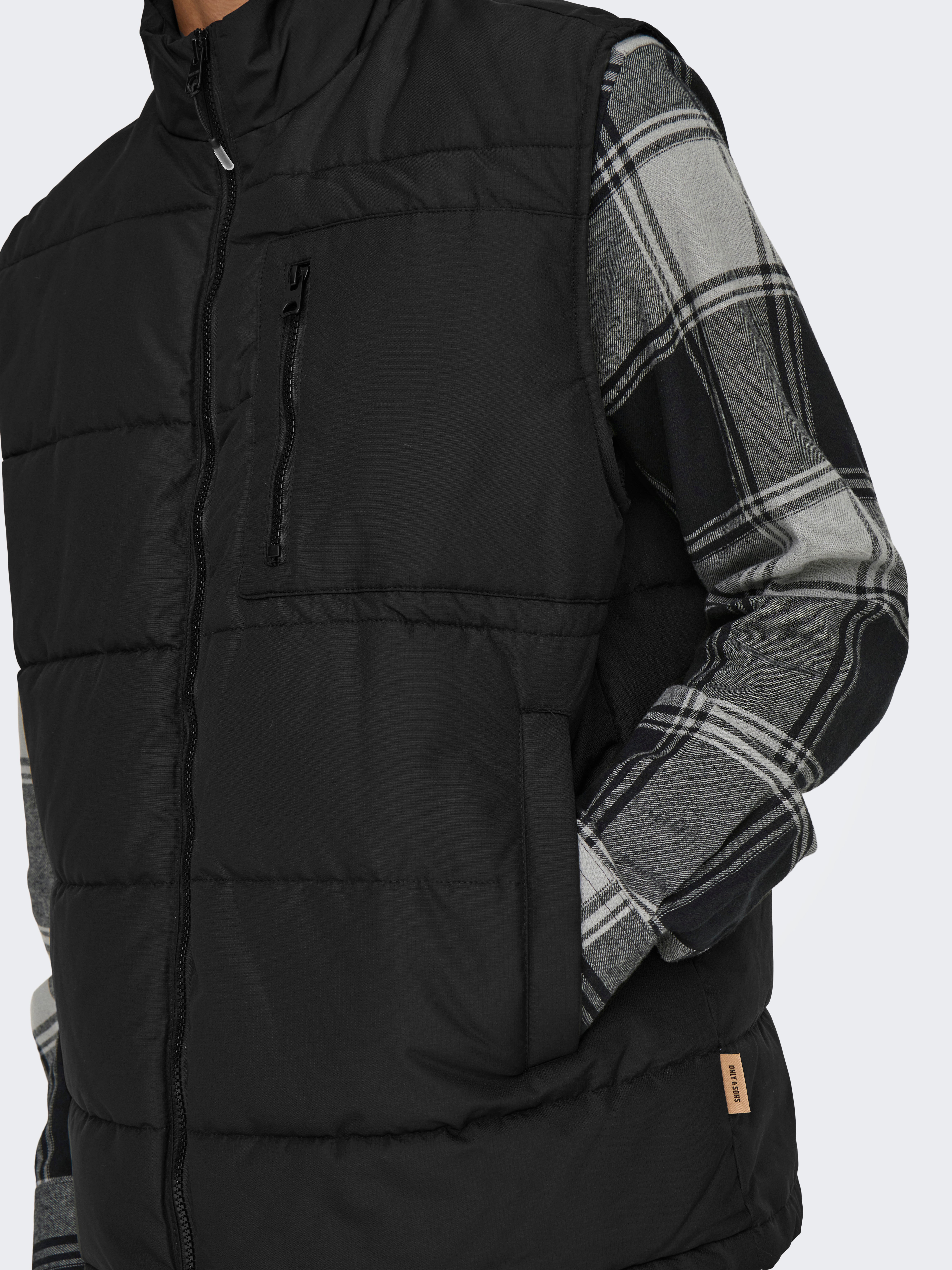 ONSJAKE Steppweste Black