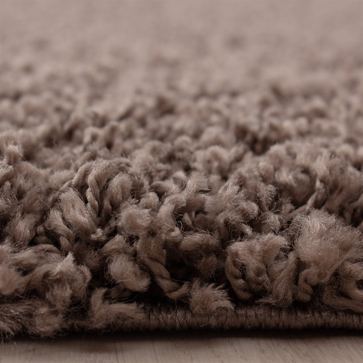 Hoogpolig vloerkleed - Life Taupe