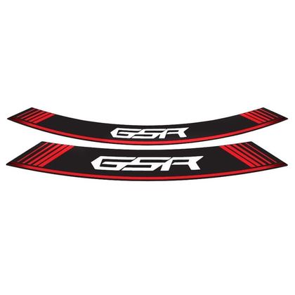Filet de jantes Puig MODELE GSR Universel - Rouge