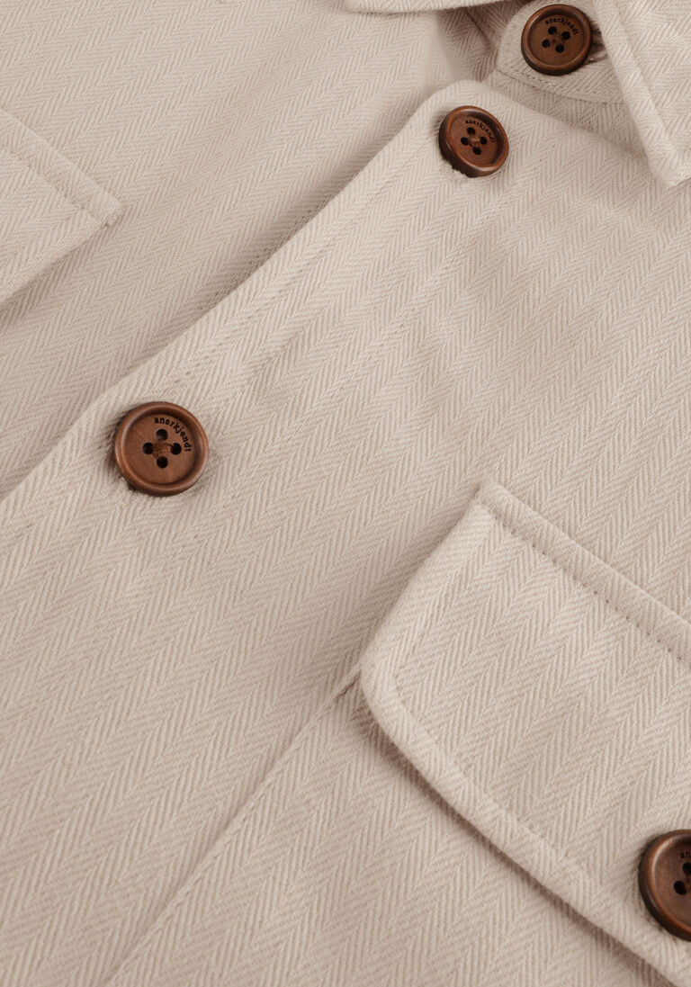 ANERKJENDT beige anerkjendt jack akoscar quilted os