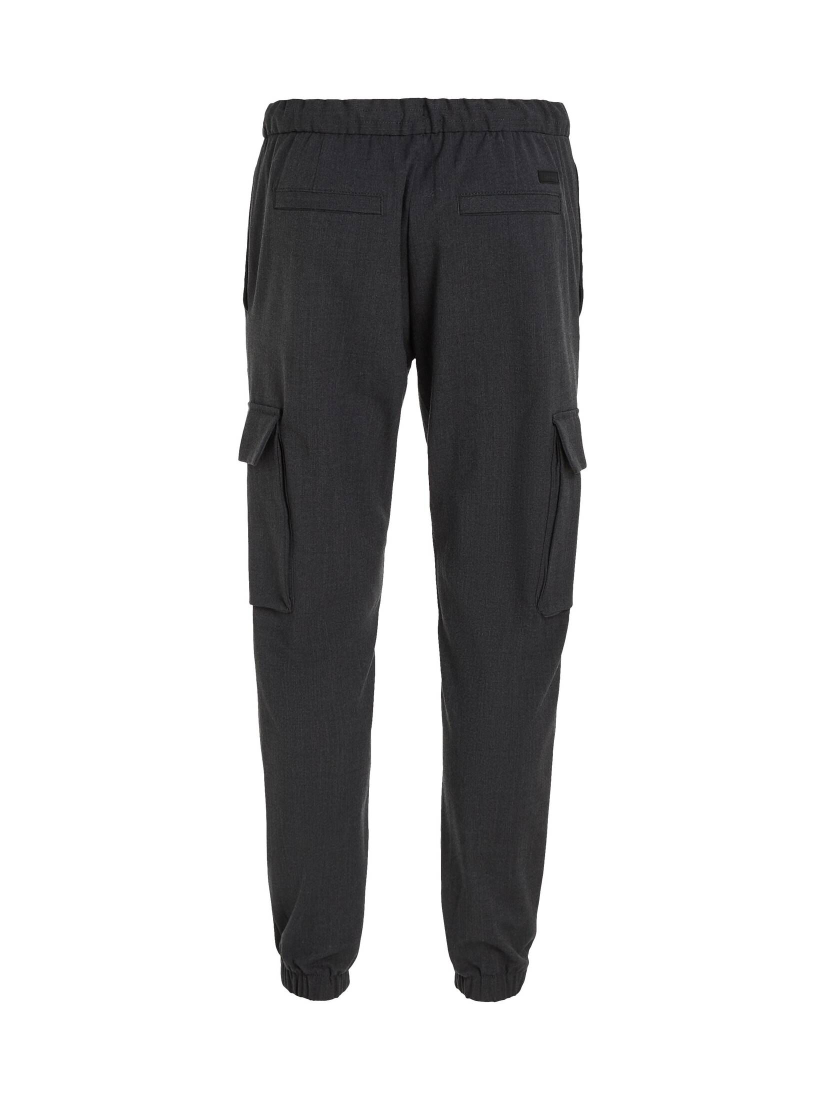CALVIN KLEIN| Herren Hose WOOL-BLEND CARGO JOGGER mit Wolle