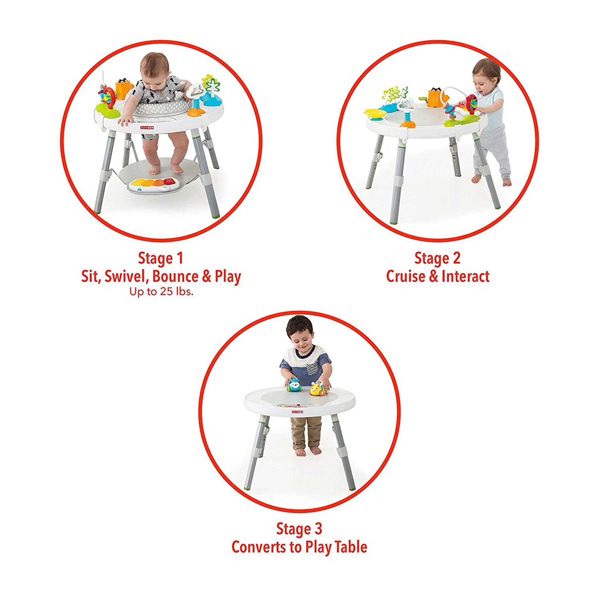 Skip Hop Exerciseur 3 Étapes Explore & More