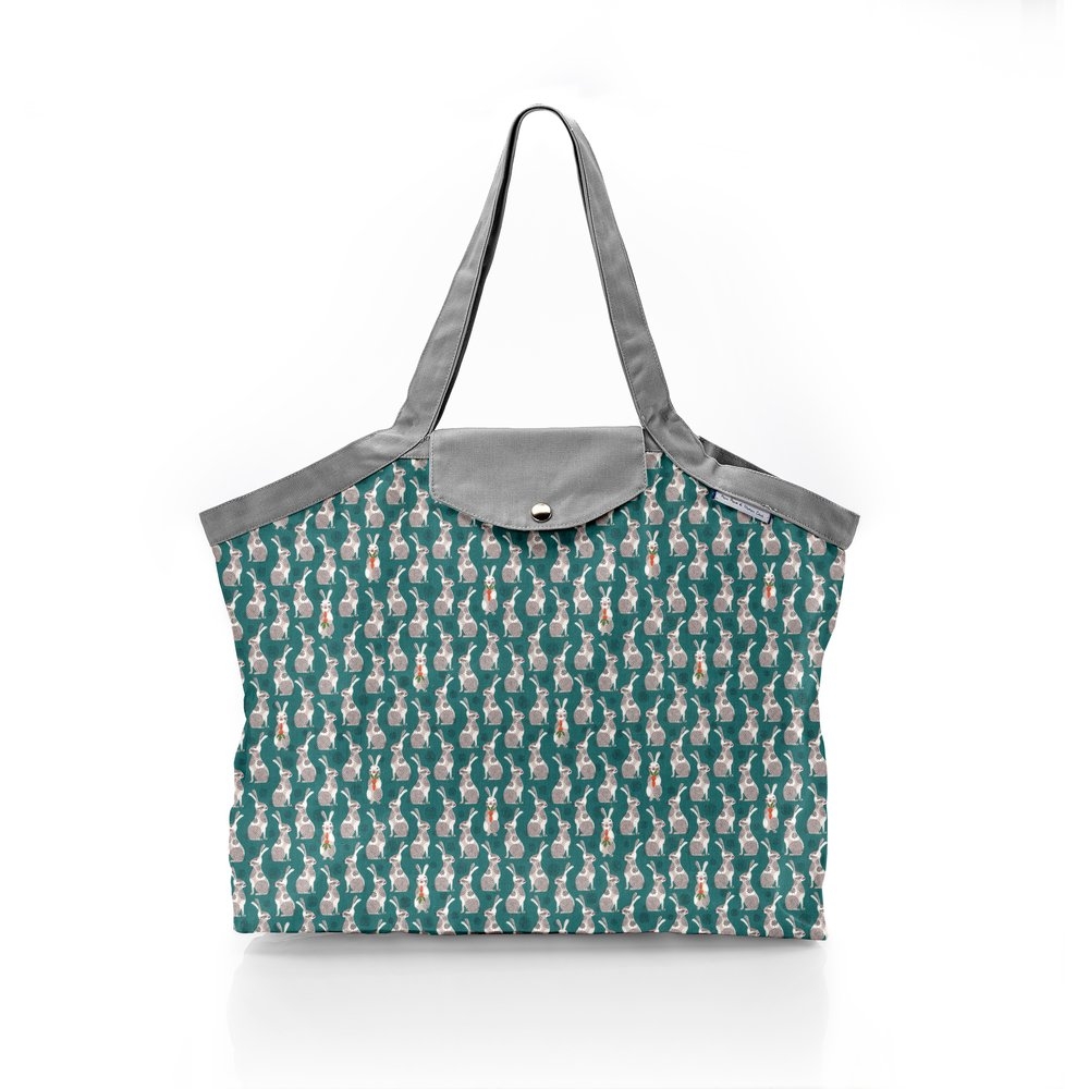 Sac Cabas Taille Moyenne Plissé Lapinou