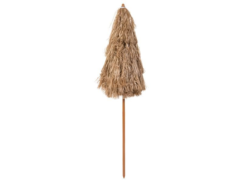 KOOR Sonnenschirm Tiki, 180 cm Strandschirm mit Lichtschutzfaktor 50