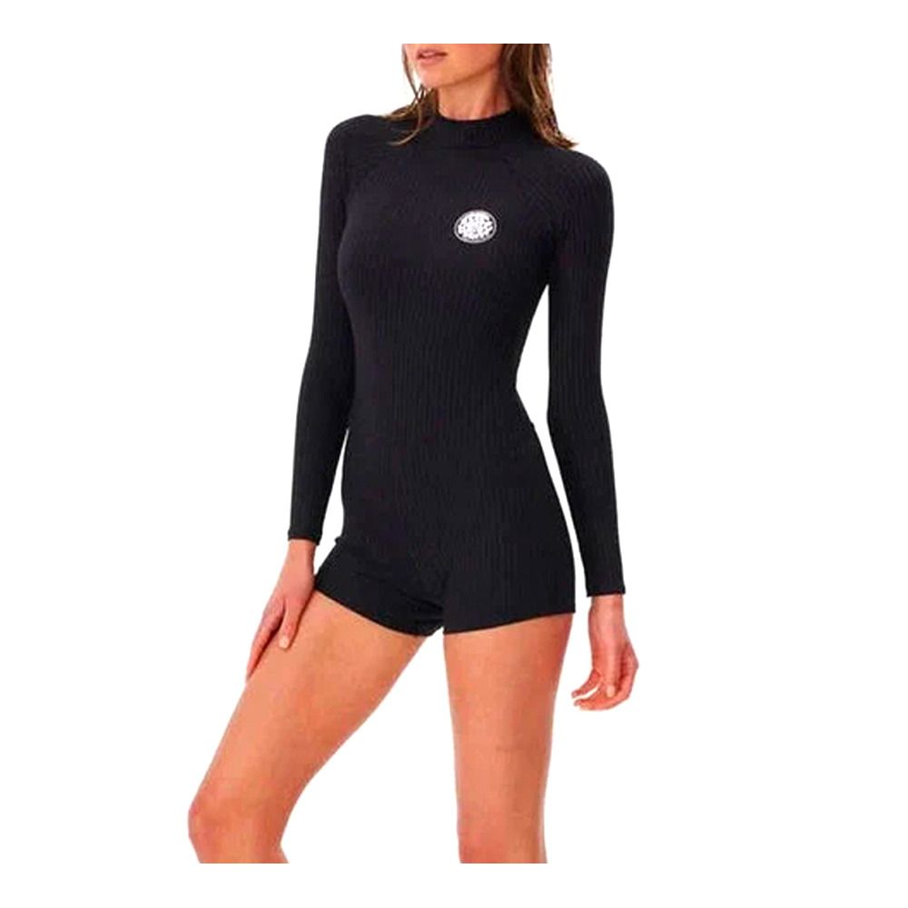 Rip Curl PREMIUM SURF BOYLEG BZ - Combinaison shorty 1 mm Femme black