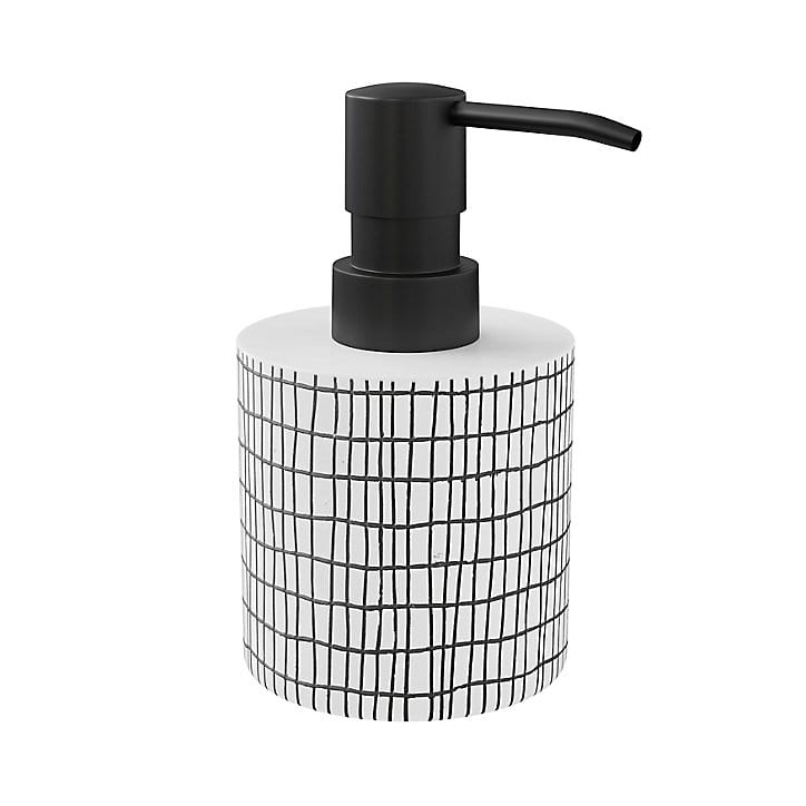Distributeur de savon Blenny Noir & Blanc GoodHome
