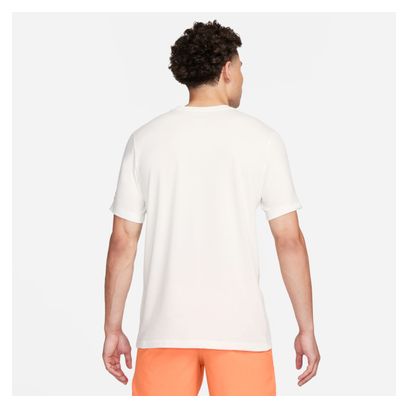 Maillot manches courtes Nike Dri-Fit Run Energy Beige