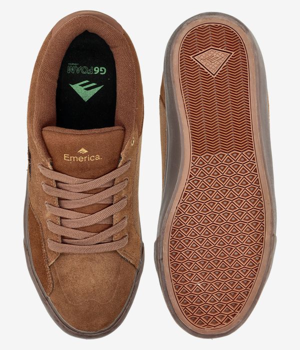 Emerica The Temple Schuh (brown gum)