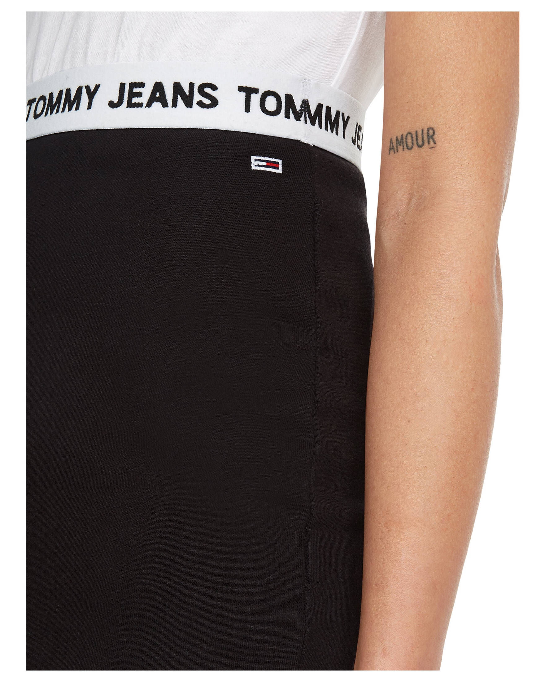 Tommy Jeans| Damen Minirock TJW LOGO WAISTBAND HWK SKIRT