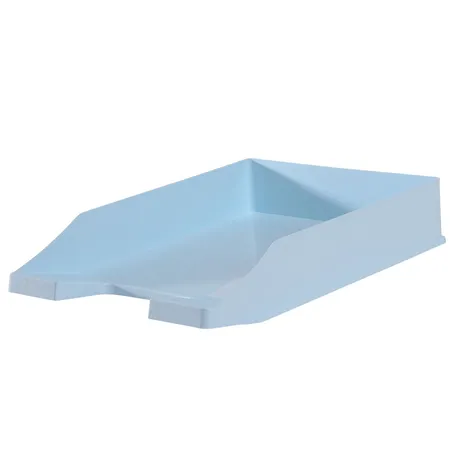 HAN Briefablage KLASSIK, DIN A4/C4, stapelbar, stabil, modern, pastellblau