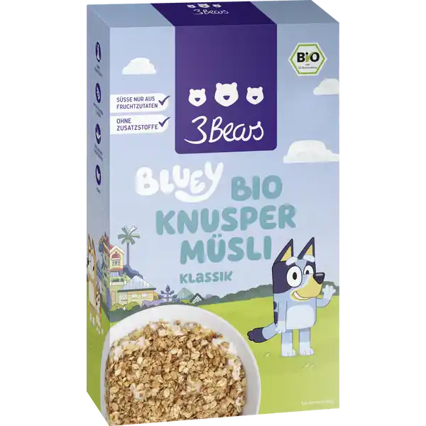 Bio Knuspermüsli Klassik Bluey