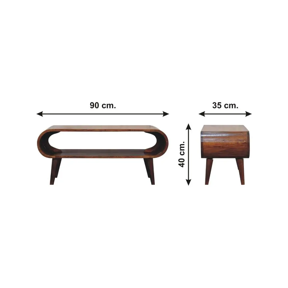 Artisan Furniture Solid hout Amaya Nordic Stijl Salontafel