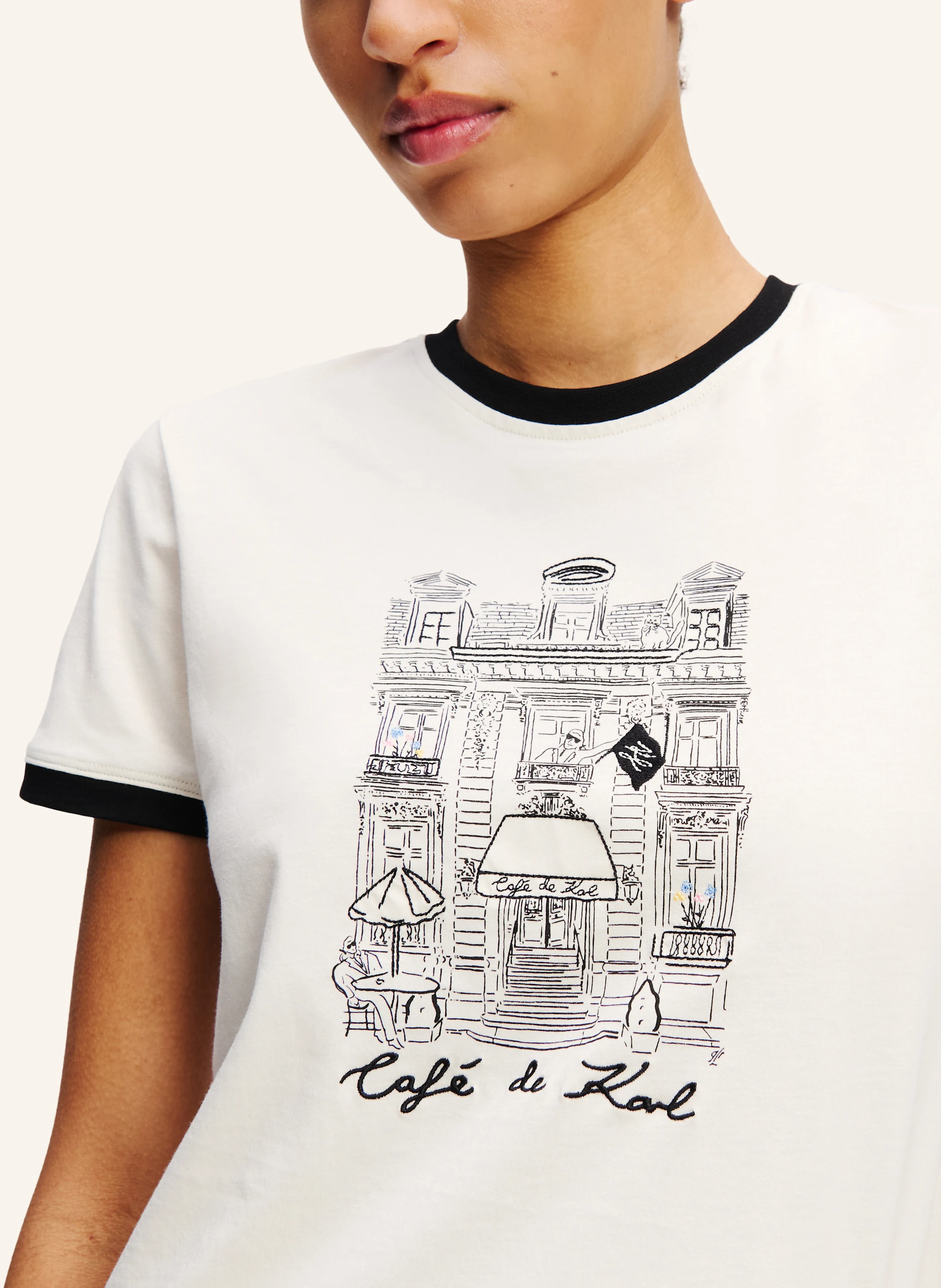KARL LAGERFELD Karl Lagerfeld x Jorge Parra T-shirt