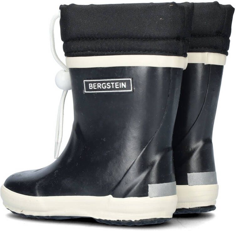 Bergstein regenlaarzen kids Zwart Rubber Effen 24