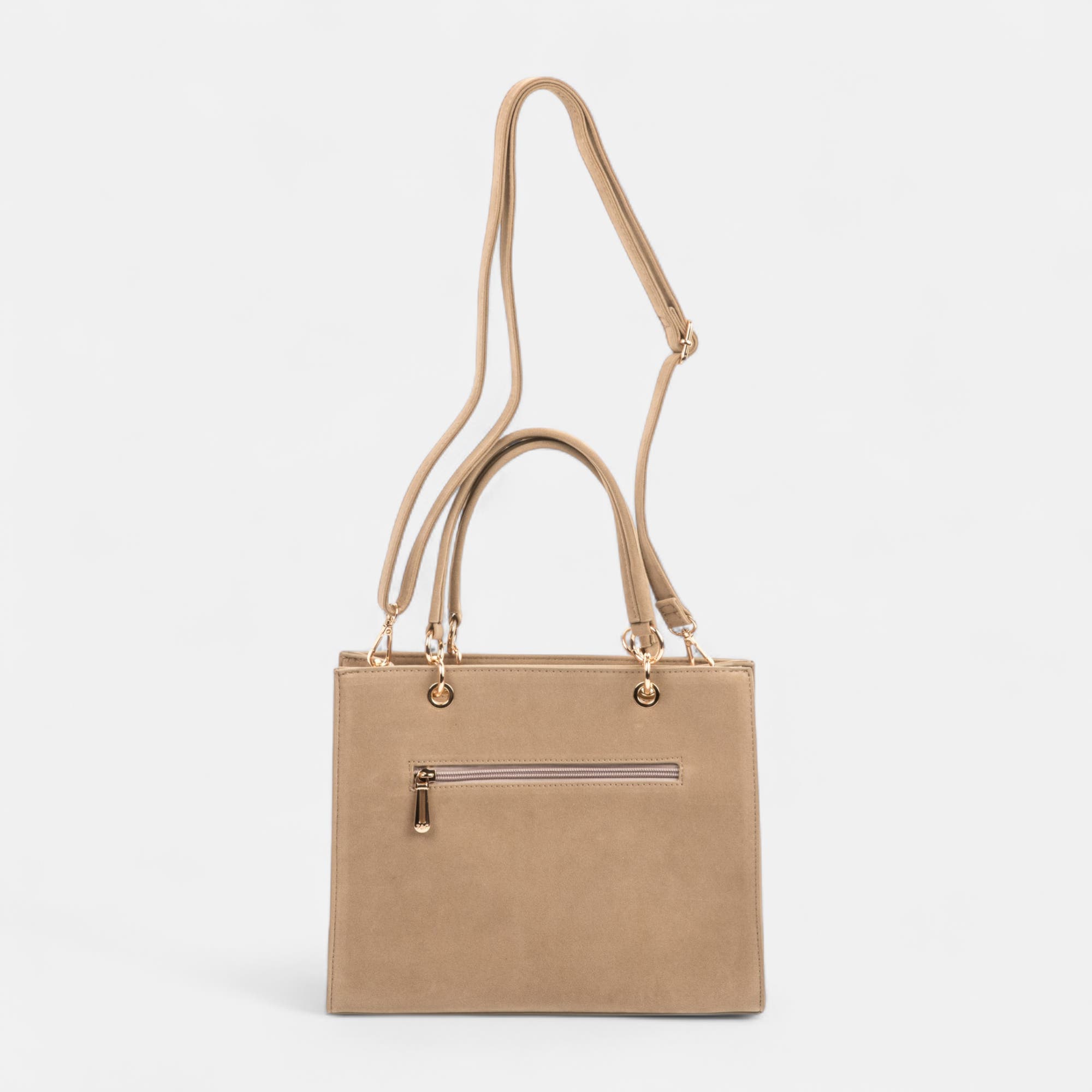 Sac à main beige
