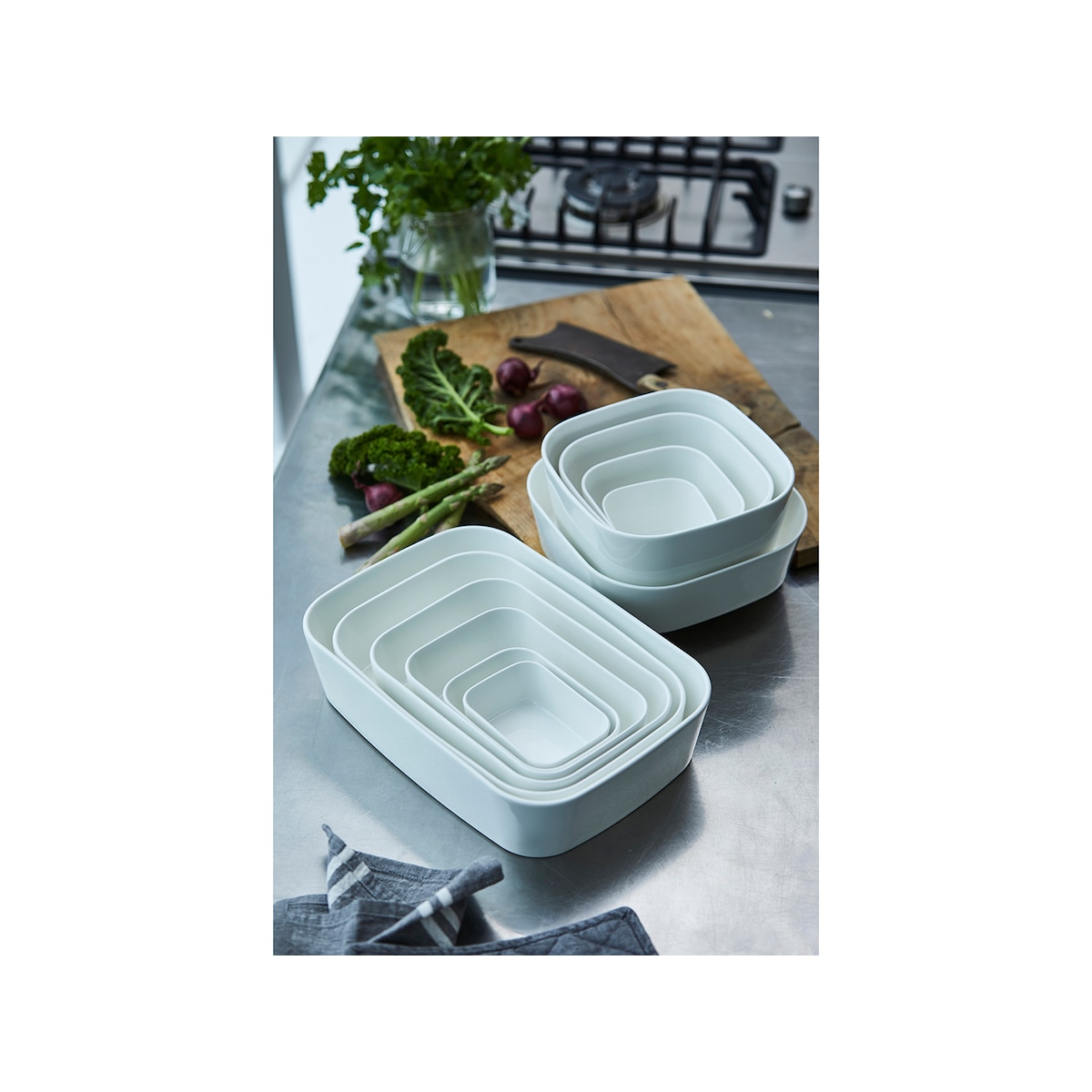 Rosti Modula Dish 12,5 x 9 x 4,5 cm White