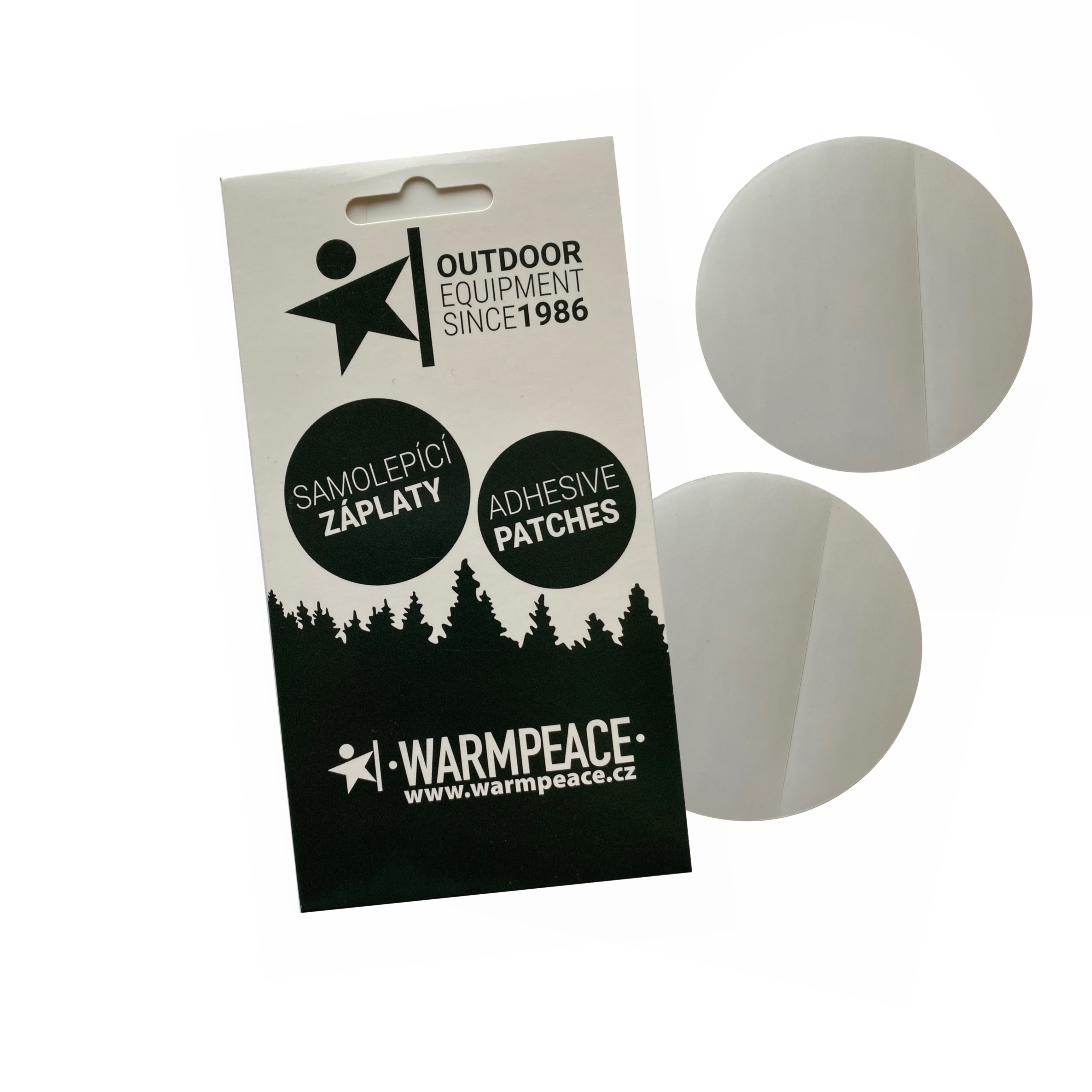 Warmpeace Reparasjons Lapper<br> 2 transparent og svært sterke lapper